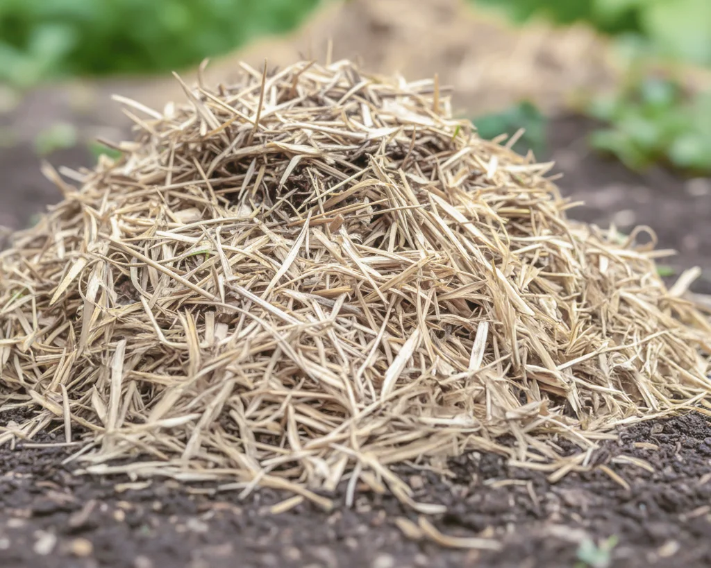 Inno-Onni järviruokorouhe – kompostin kuivike ja kateaine puutarhaan